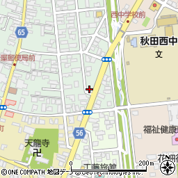 栄月寿司周辺の地図
