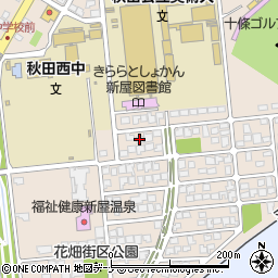 プラティーク新屋大川町周辺の地図