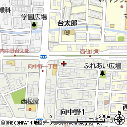 Ｍ進　仙北教室周辺の地図