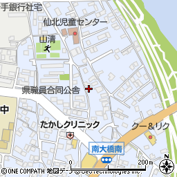 コーポ大澤Ｂ棟周辺の地図