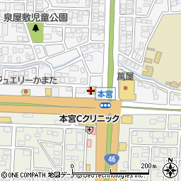 南部家敷 本宮店周辺の地図