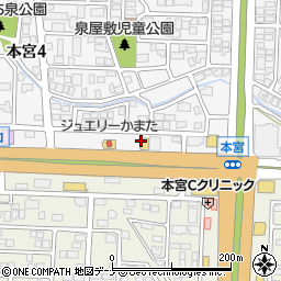 ガスト盛岡西バイパス店周辺の地図