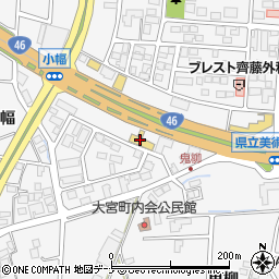 トヨタカローラ岩手盛南店周辺の地図