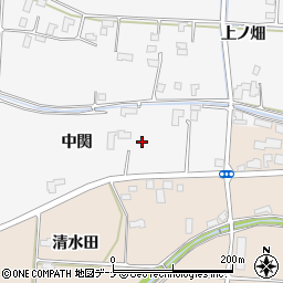 岩手県盛岡市上太田中関63周辺の地図