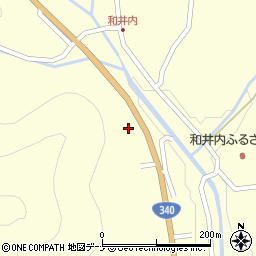 〒028-2105 岩手県宮古市和井内の地図