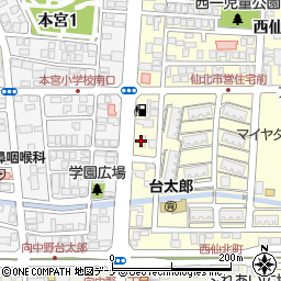 福井コンピュータグループ　盛岡オフィス周辺の地図