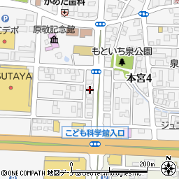 学研ＣＡＩスクール本宮校周辺の地図