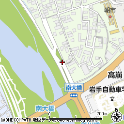 岩手県盛岡市神子田町8周辺の地図