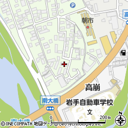 岩手県盛岡市神子田町9-30周辺の地図