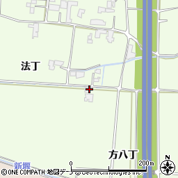 岩手県盛岡市中太田法丁98周辺の地図