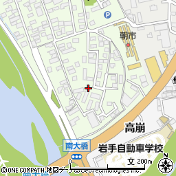 岩手県盛岡市神子田町9-27周辺の地図