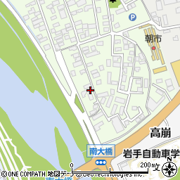 岩手県盛岡市神子田町8-18周辺の地図