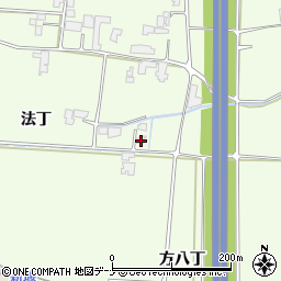 岩手県盛岡市中太田法丁62周辺の地図