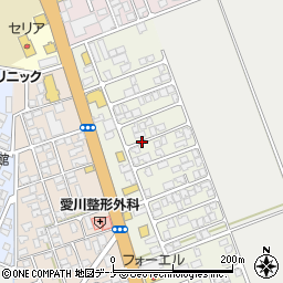 秋田県秋田市仁井田栄町4周辺の地図