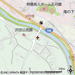 岩手県盛岡市東中野片岡78周辺の地図