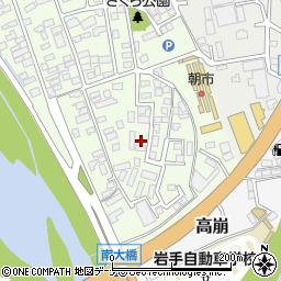 岩手県盛岡市神子田町9-23周辺の地図
