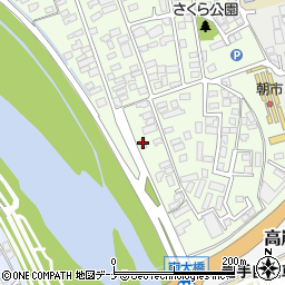 岩手県盛岡市神子田町8-58周辺の地図
