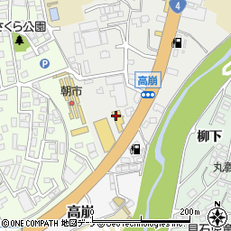 花菱縫製株式会社盛岡店周辺の地図
