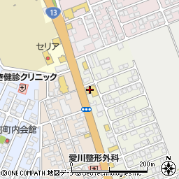 日産プリンス秋田秋田南支店周辺の地図