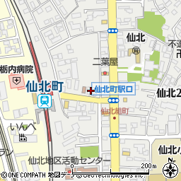 岩手銀行仙北町支店 ＡＴＭ周辺の地図
