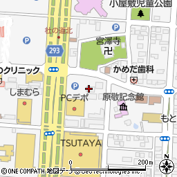三浦工業株式会社盛岡支店盛岡営業所周辺の地図