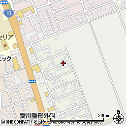 秋田県秋田市仁井田栄町5周辺の地図