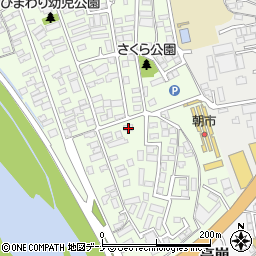 岩手県盛岡市神子田町9-10周辺の地図