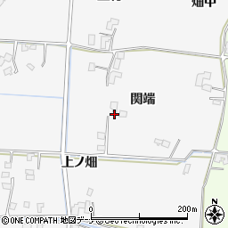 岩手県盛岡市上太田関端周辺の地図