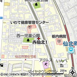 仙北第一ビル周辺の地図