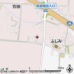 岩手県盛岡市下太田宮田4-1周辺の地図