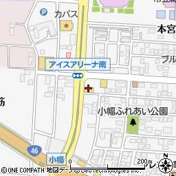 セブンイレブン盛岡本宮店周辺の地図