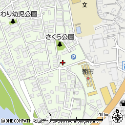 岩手県盛岡市神子田町17-26周辺の地図