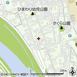 岩手県盛岡市神子田町6周辺の地図