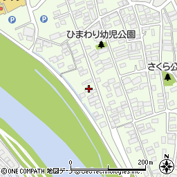 岩手県盛岡市神子田町5-2周辺の地図