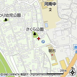 岩手県盛岡市神子田町17-7周辺の地図