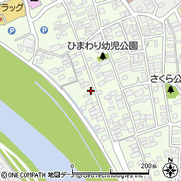 岩手県盛岡市神子田町2-12周辺の地図