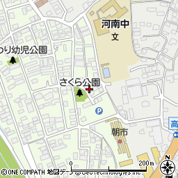 岩手県盛岡市神子田町16-30周辺の地図