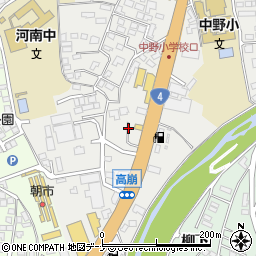 岩手県盛岡市茶畑2丁目22周辺の地図