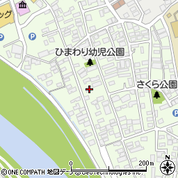 岩手県盛岡市神子田町1-37周辺の地図