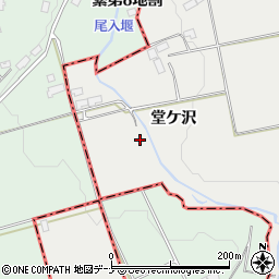 岩手県盛岡市繋堂ケ沢周辺の地図
