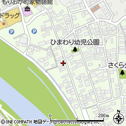 岩手県盛岡市神子田町2-8周辺の地図