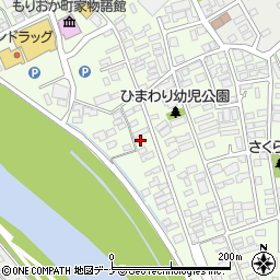 岩手県盛岡市神子田町2-7周辺の地図