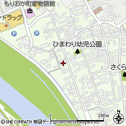 岩手県盛岡市神子田町2周辺の地図