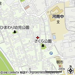 岩手県盛岡市神子田町14-14周辺の地図