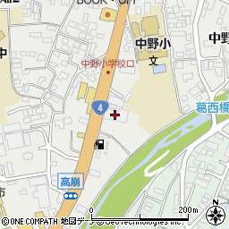 きたかみ自販盛岡店周辺の地図