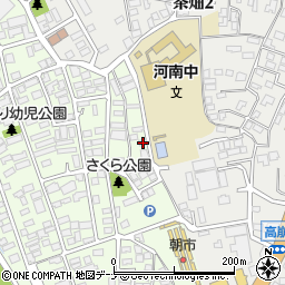 岩手県盛岡市神子田町16-18周辺の地図