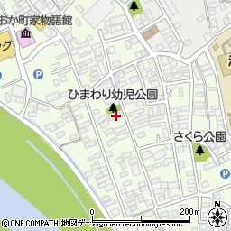 岩手県盛岡市神子田町1-40周辺の地図