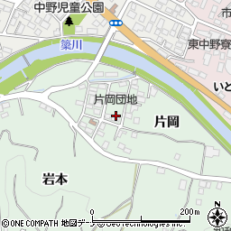 岩手県盛岡市東中野片岡29-4周辺の地図