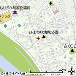 岩手県盛岡市神子田町1-42周辺の地図