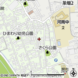 岩手県盛岡市神子田町14-25周辺の地図